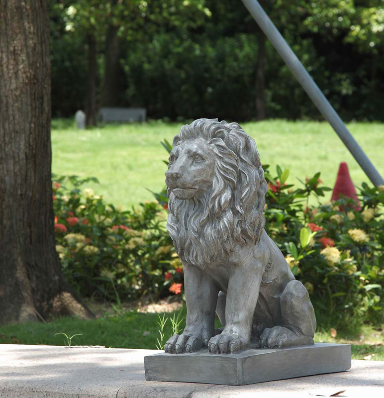 Guardian Lion Statue The Garden and Patio Home Guide